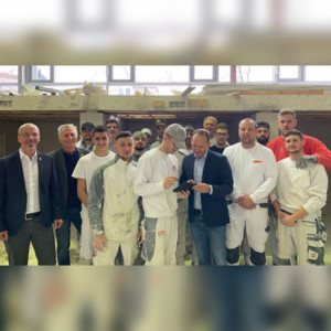 Handwerk wird Digital - Marc Biadacz besucht das Kompetenzzentrum der Stuckateure in Rutesheim